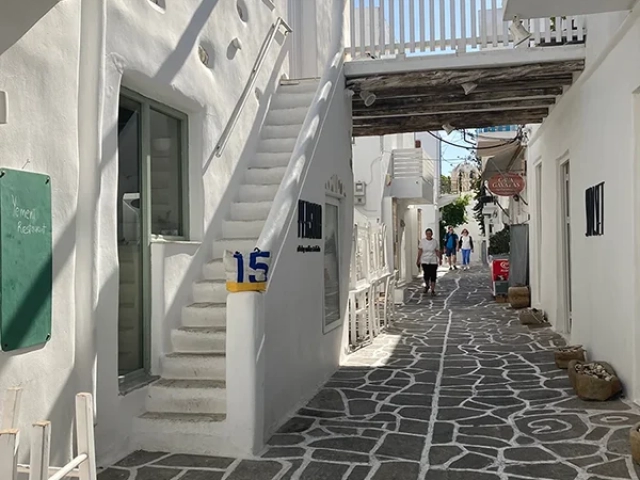 Paros Griechenland Naoussa Fischerdorf
