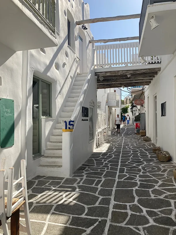 Paros Griechenland Naoussa Fischerdorf
