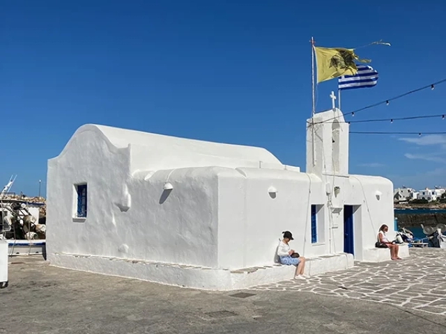 Paros Griechenland Naoussa Kirche
