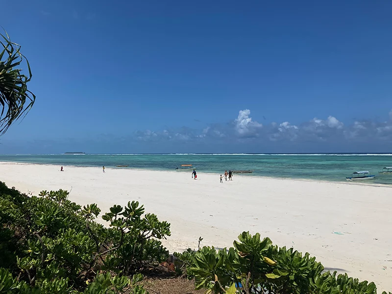 Sansibar Badeferien Strand