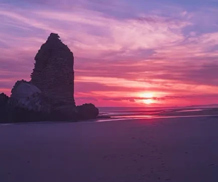 Matalascañas Nationalpark Coto de Doñana,Sonnenuntergang, Spanien