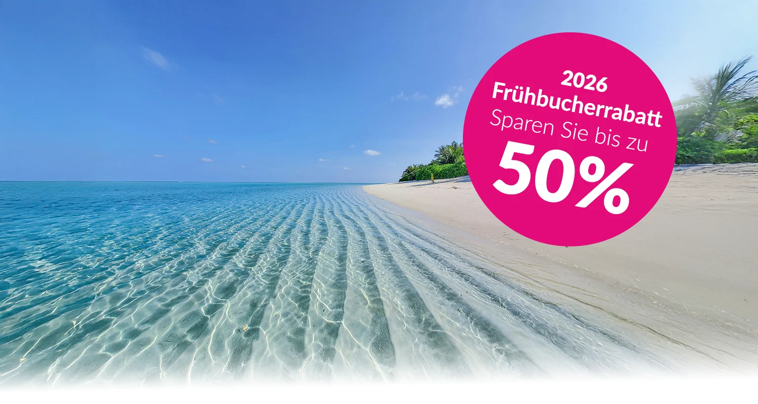 Ferien Frühbucherrabatt 2026 Online Reisebüro webook.ch
