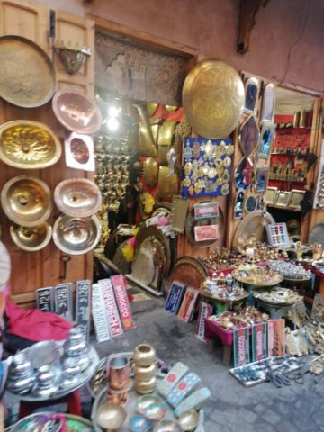 Souk in der Medina von Marrakesch (3)